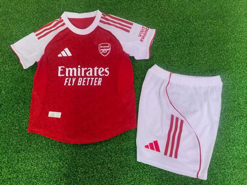 25 26 Arsenal home player version kids kit 25 26 阿森纳 主场 球员 儿童套装