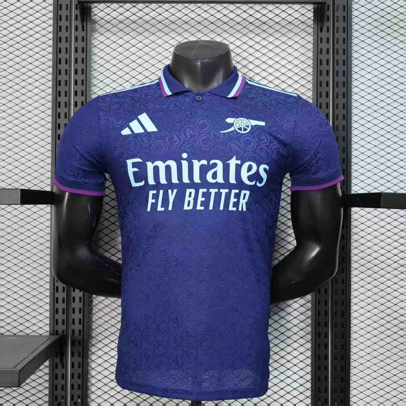 25 26 Arsenal special version blue POLO player version size S-2XL 25 26 阿森纳 特别版