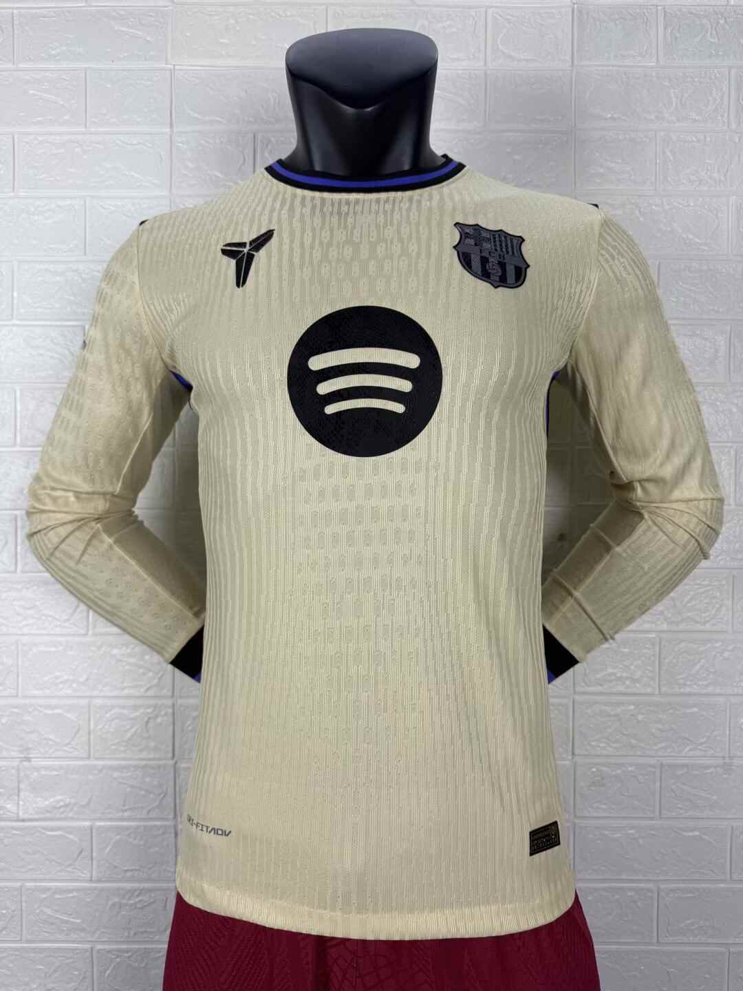 25 26 Barcelona Away Long Sleeves Player 25 26 巴萨 客场 长袖 球员