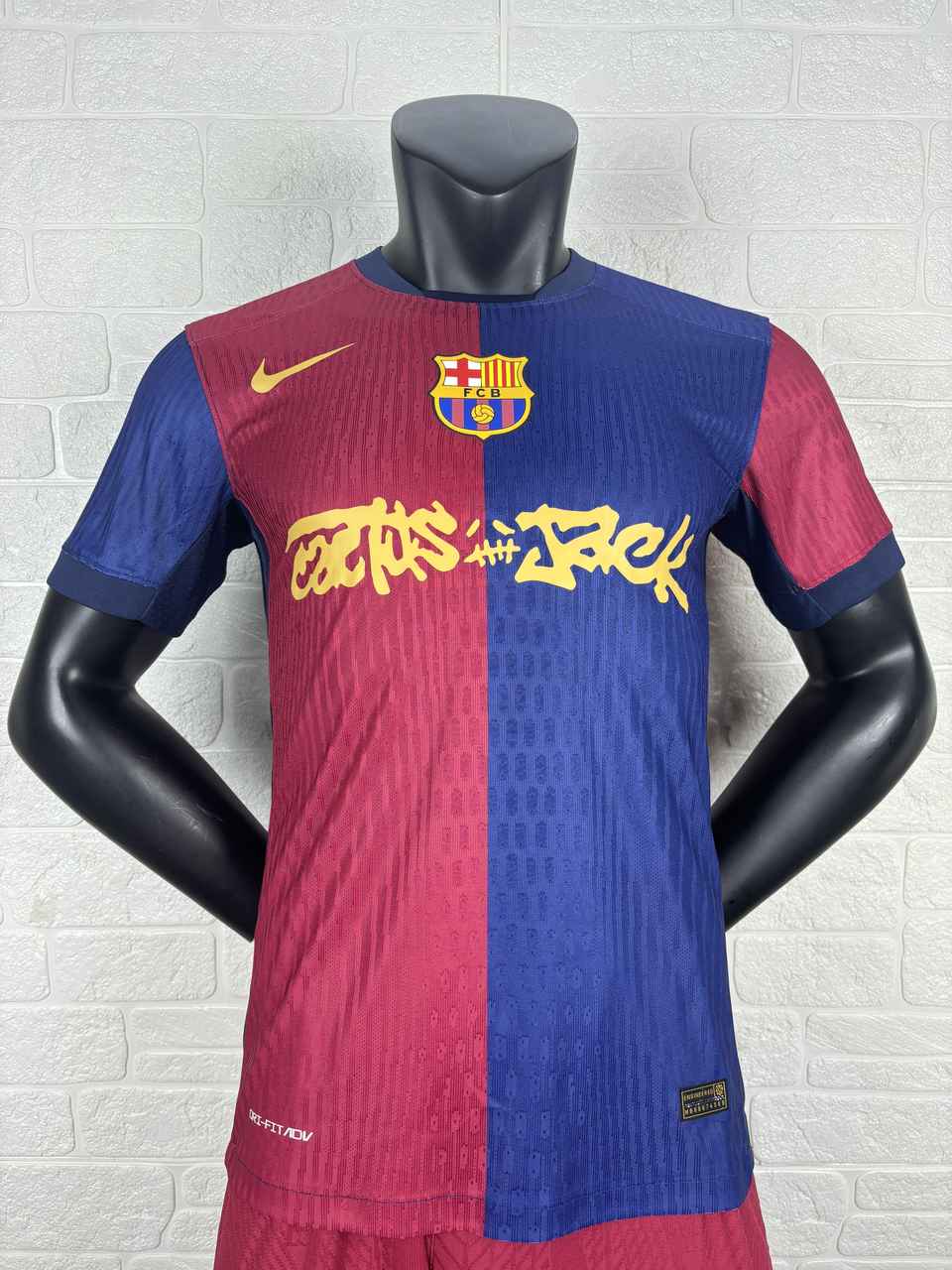 25 26 Barcelona Home Scott co-branded Player version S-3XL 25 26 巴萨 主场 斯科特联名版 球员