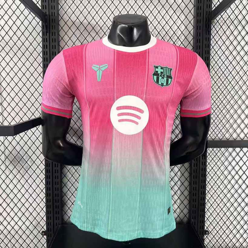 25 26 Barcelona Pink Special Edition Player S-2XL 25 26 巴萨 粉色 特别版 球员 S-2XL