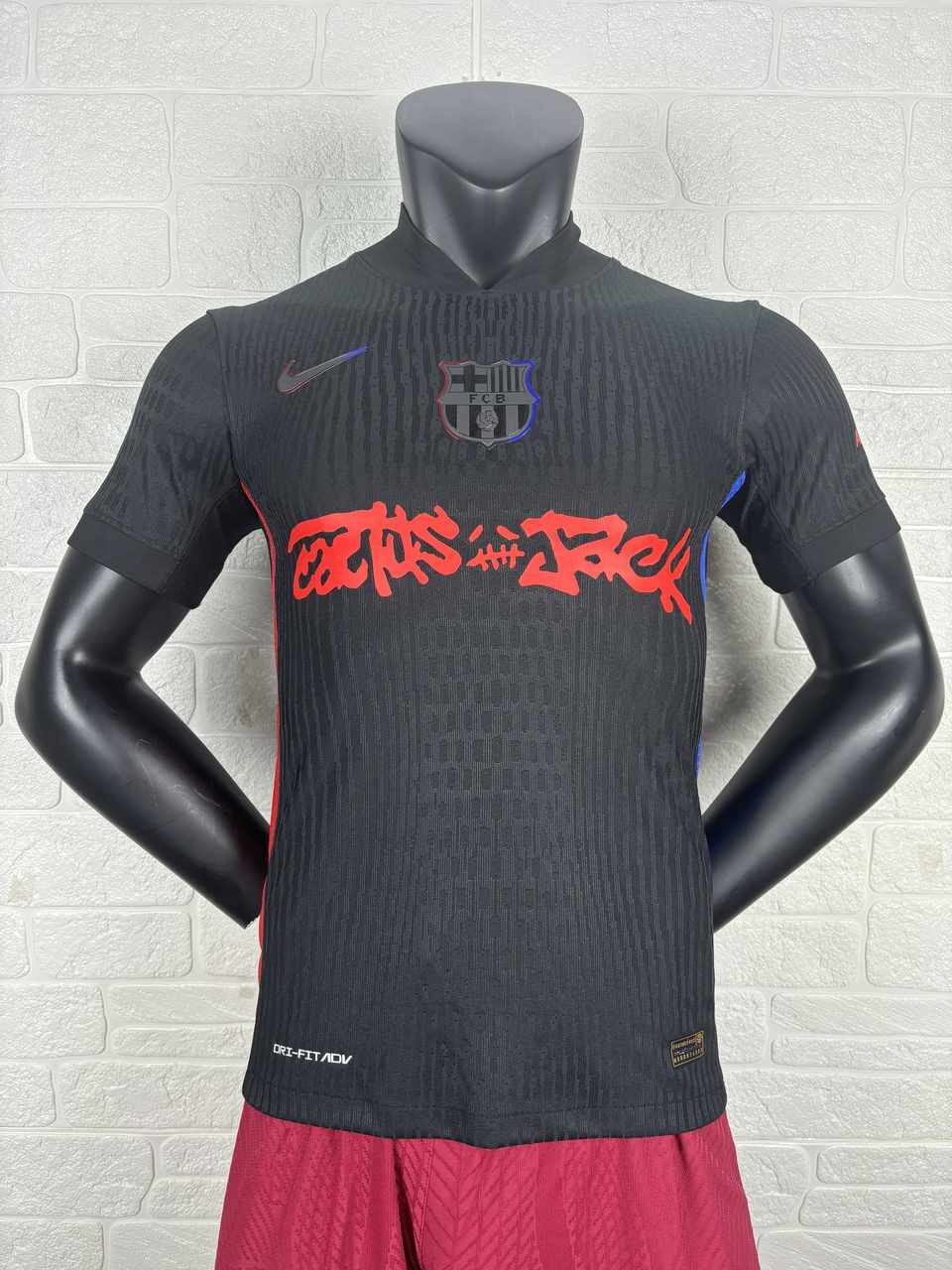 25 26 Barcelona away Scott co-branded player version 25 26 巴萨 客场 斯科特联名版 球员