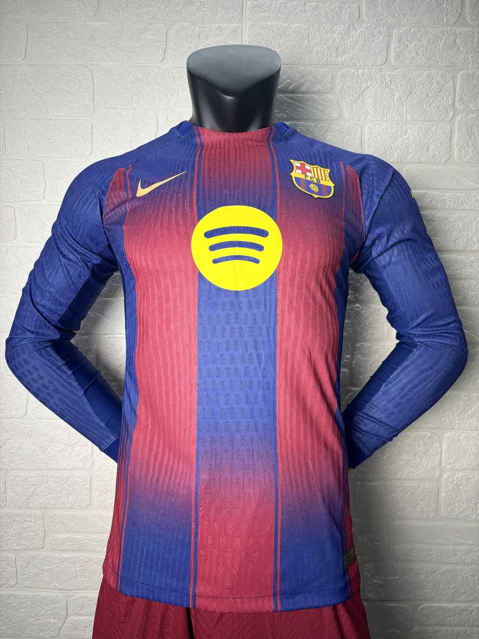 25 26 Barcelona home long sleeves player version 25 26 巴萨 主场 长袖 球员