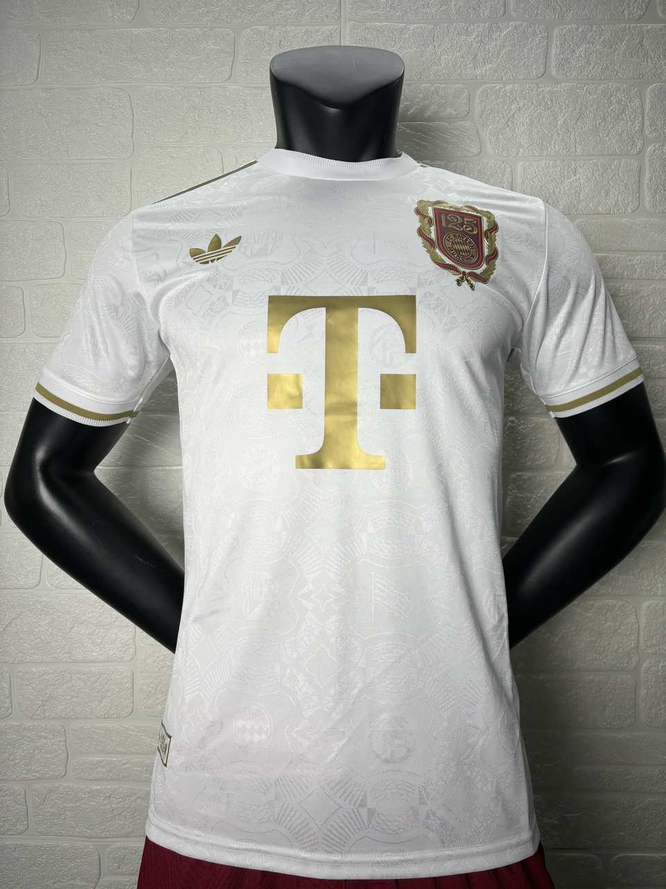 25 26 Bayern 125th Anniversary White Player 25 26 拜仁 125周年 白色 球员