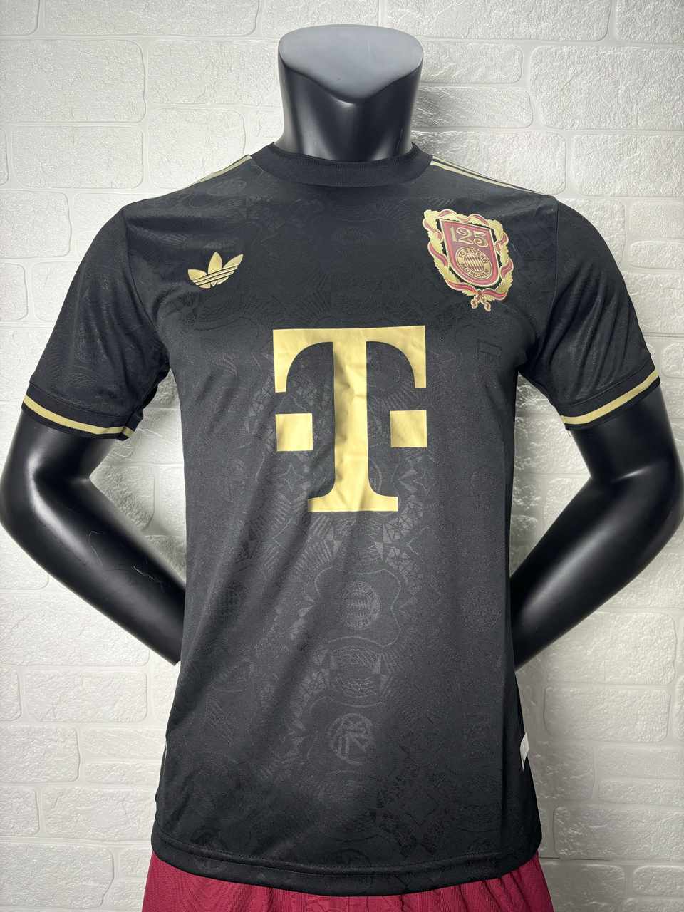 25 26 Bayern 125th Anniversary black player version 25 26 拜仁 125周年 黑色 球员
