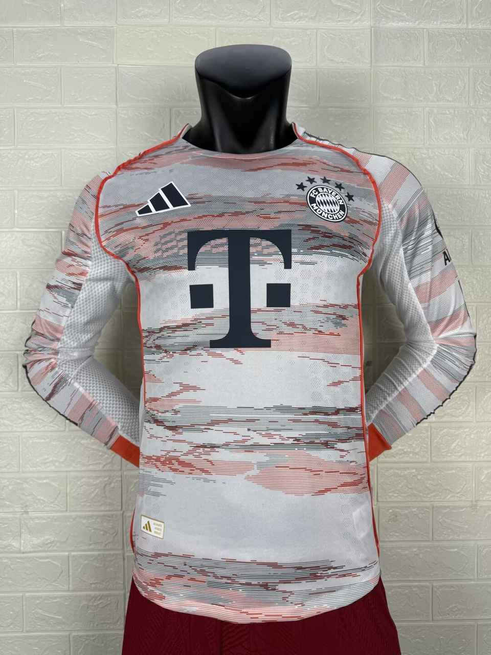 25 26 Bayern away long sleeves player version 25 26 拜仁 客场 长袖 球员