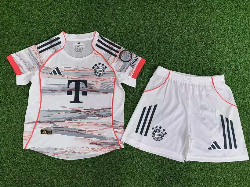 25 26 Bayern away player version kids kit 25 26 拜仁 客场 球员