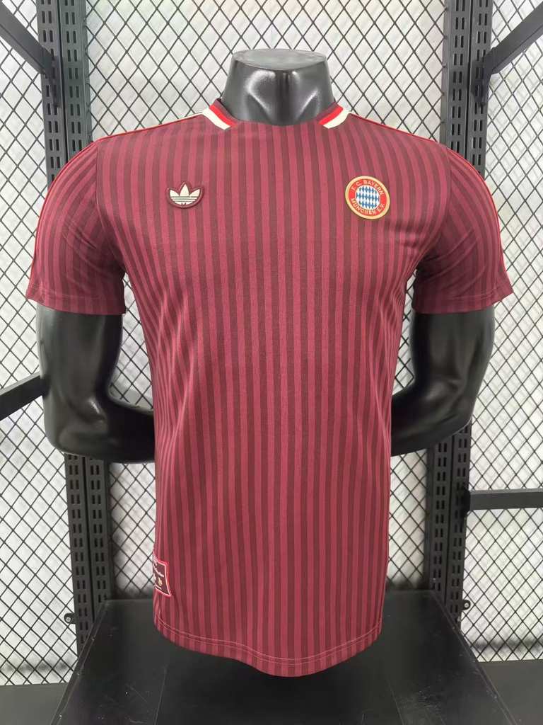 25 26 Bayern red T-shirt player version size S-XXL 25 26 拜仁 红色T恤 球员