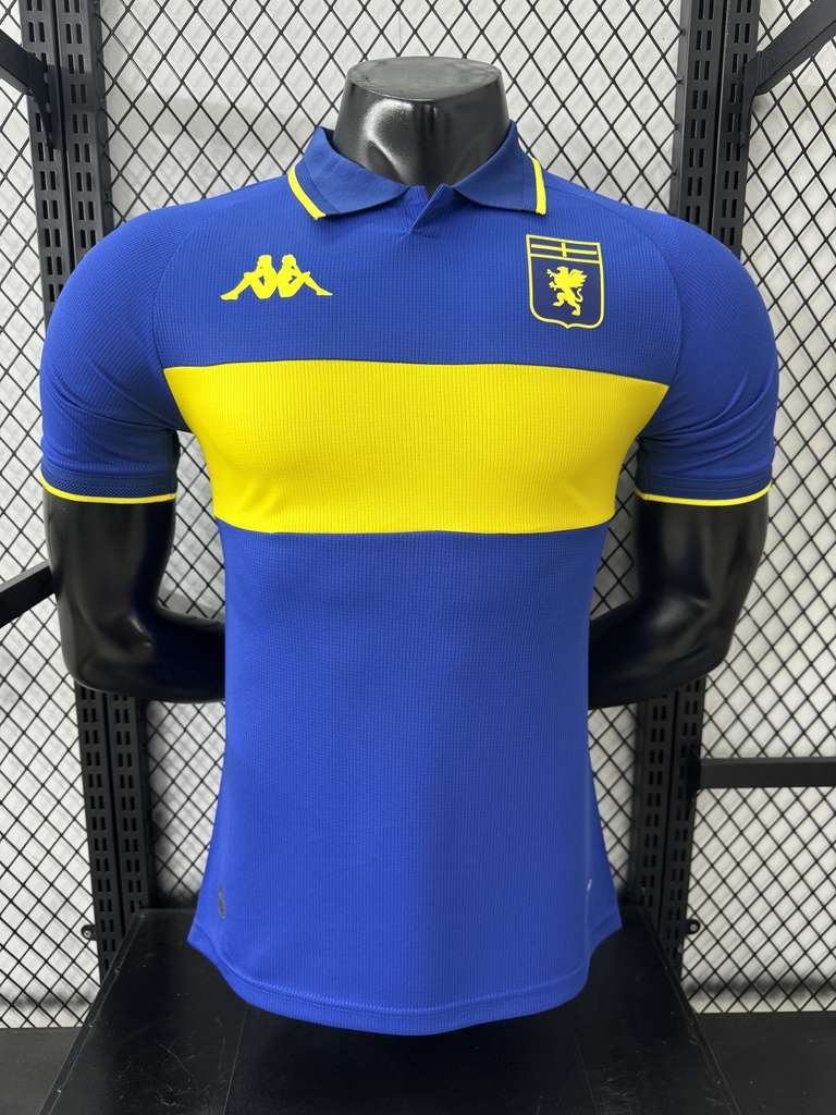 25 26 Genoa third away blue player version size S-3XL 25 26 热那亚 二客 球员
