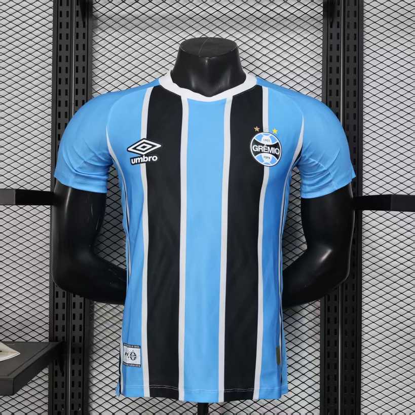 25 26 Gremio home player version size S-2XL 25 26 格雷米奥 主场 球员
