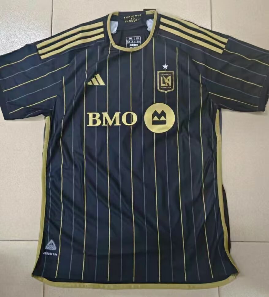 25 26 Los Angeles LA away player version 25 26 洛杉矶LA 客场 黑色 球员 S-4XL