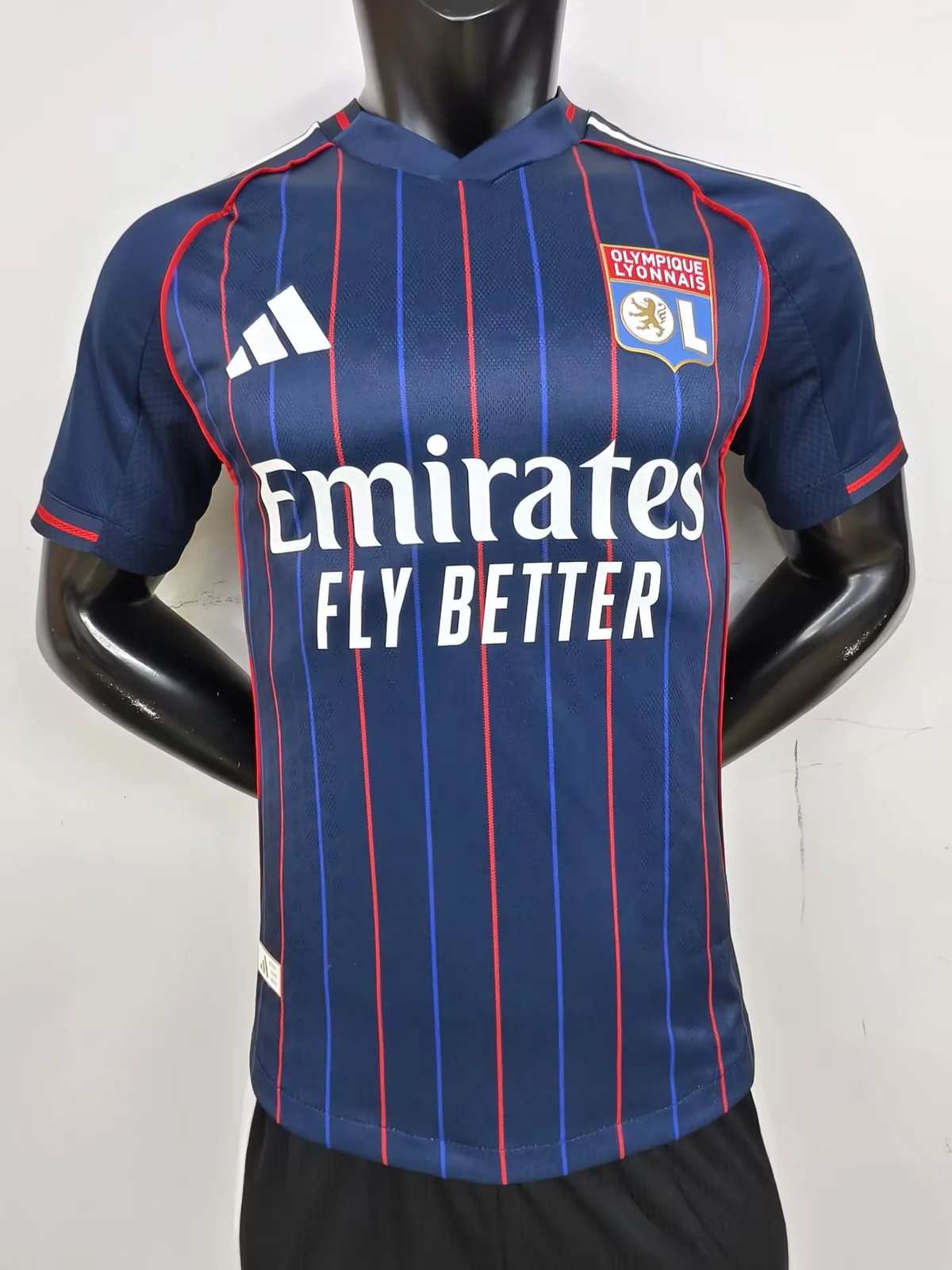 25 26 Lyon away player version size S-2XL 25 26 里昂 客场 球员