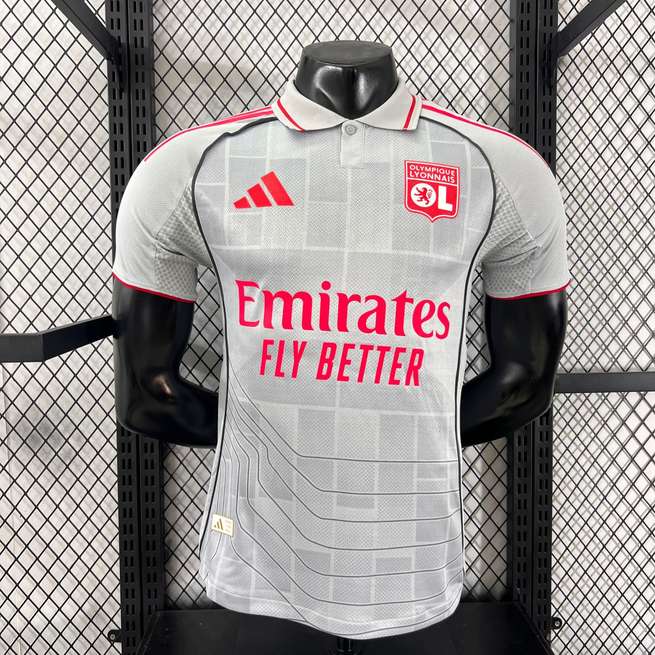 25 26 Lyon third away player version S-2XL 25 26 里昂 二客 球员 S-2XL