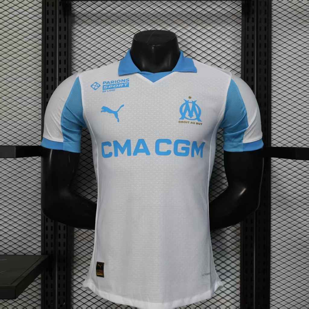 25 26 Marseille home player version size S-2XL 25 26 马赛 主场 球员