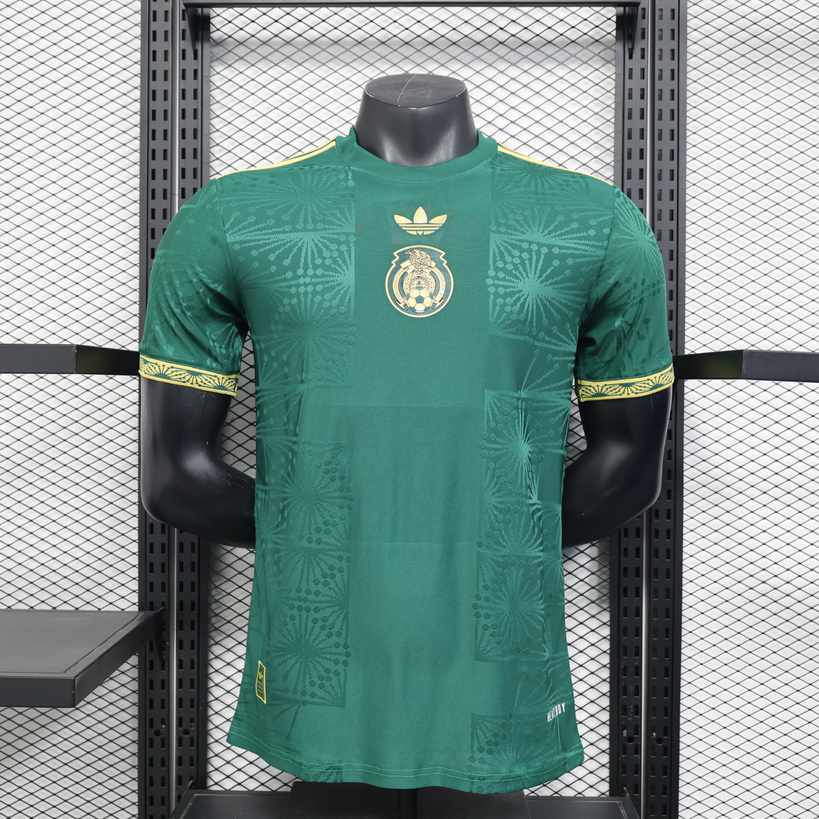 25 26 Mexico Gold Cup green player version size S-2XL 25 26 墨西哥 绿色 球员