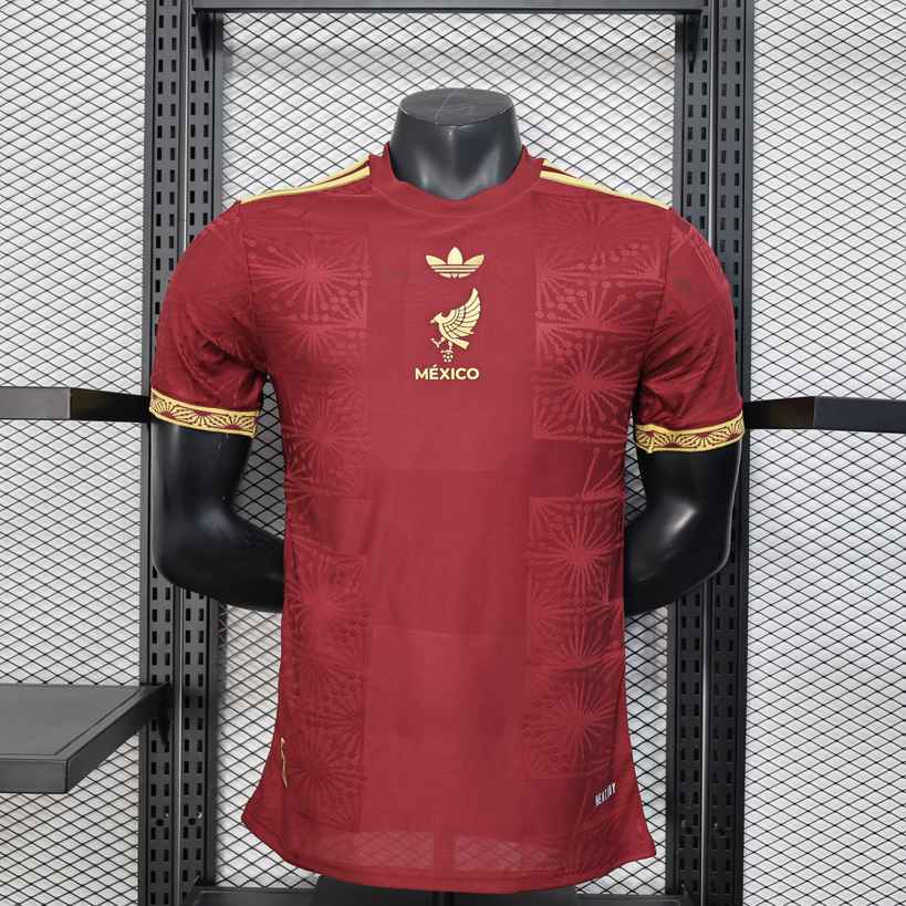 25 26 Mexico Gold Cup red player version size S-2XL 25 26 墨西哥 红色 球员