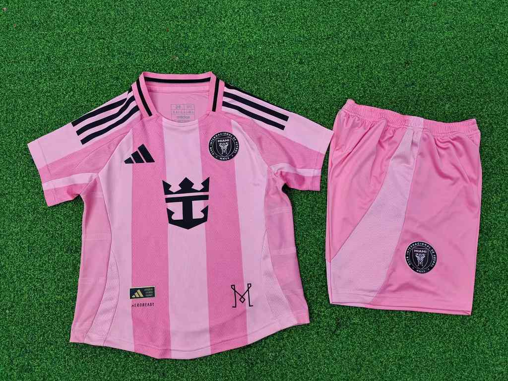 25 26 Miami home player version kids kit 25 26 迈阿密 主场 球员 儿童套装