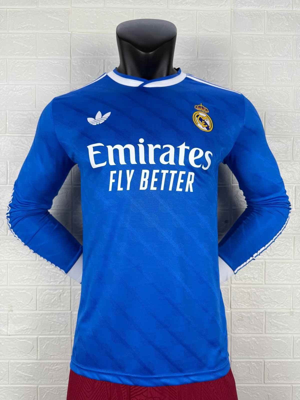 25 26 Real Madrid third away long sleeves player version size S-2XL 25 26 皇马 二客