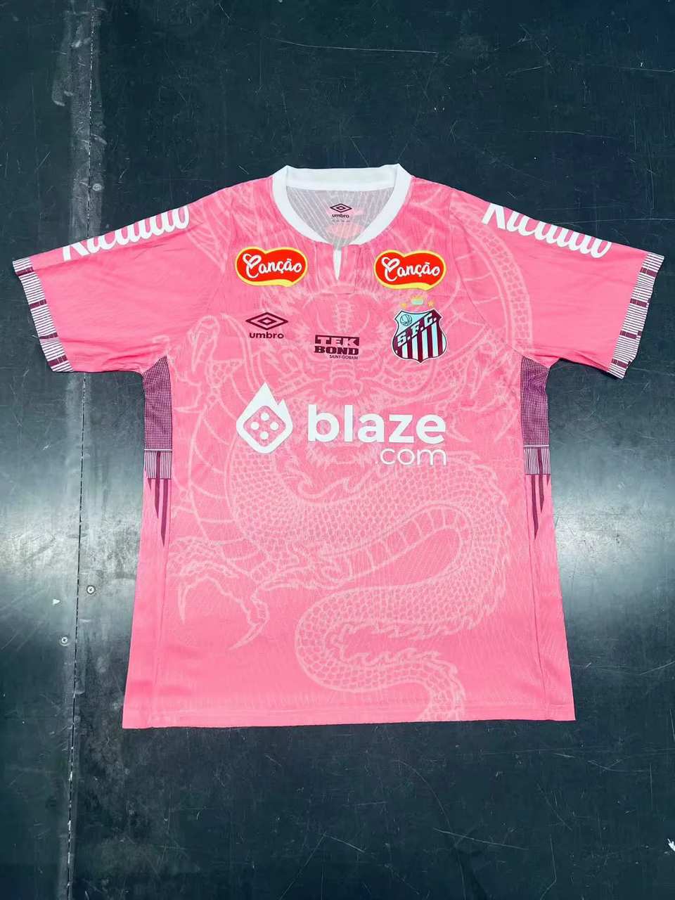 25 26 Santos special version pink player version size M-3XL 25 26 桑托斯 特别版 球员