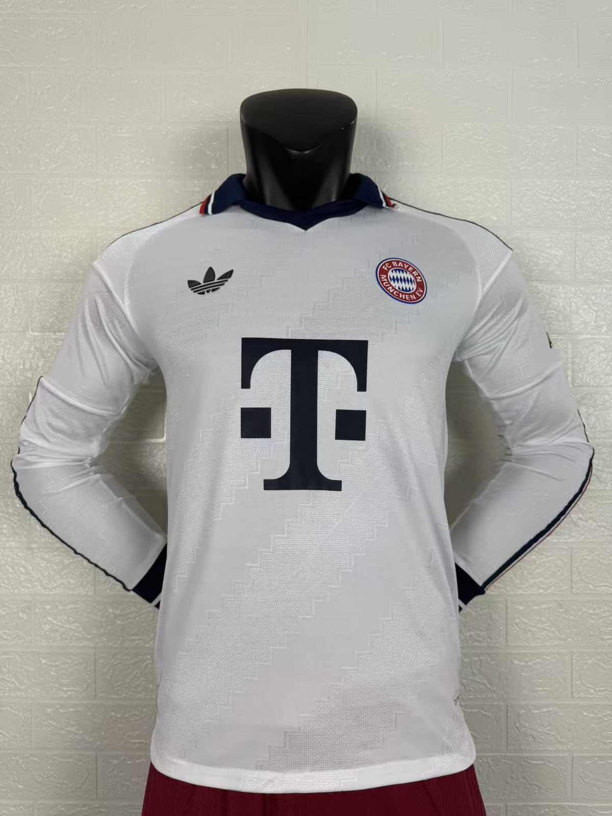 26 27 Bayern away long sleeved player version 26 27 拜仁 客场 长袖 球员