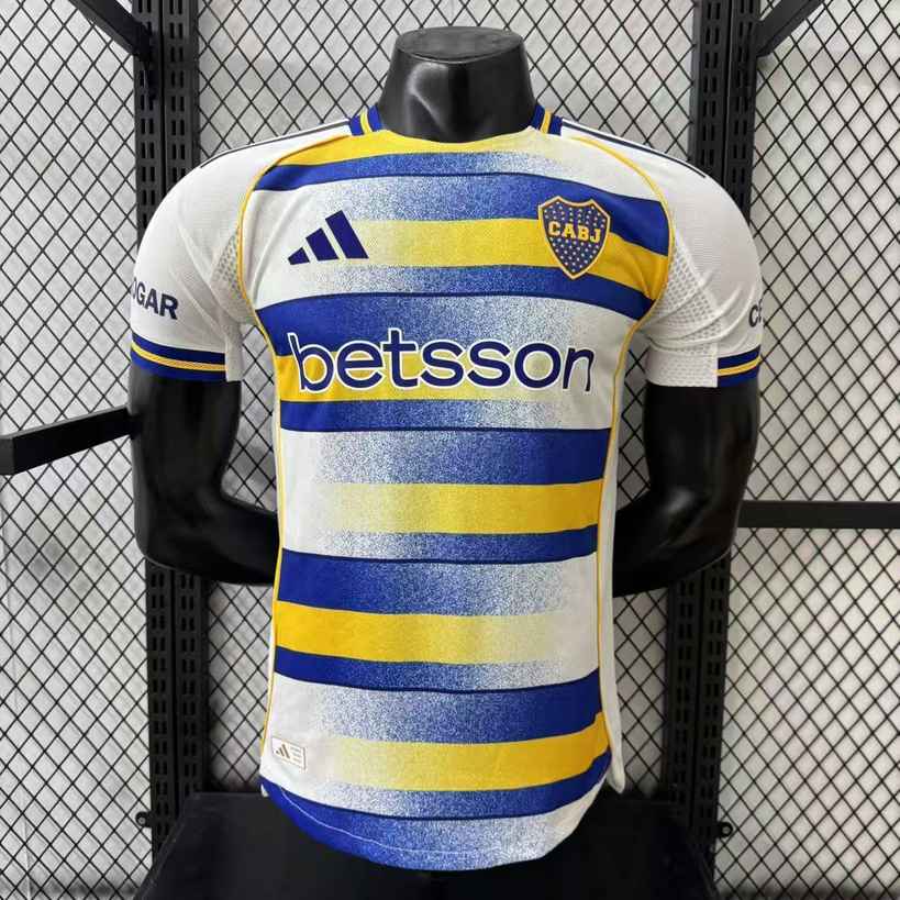 26 27 Boca Juniors away Player S-4XL 26 27 博卡青年 客场 球员