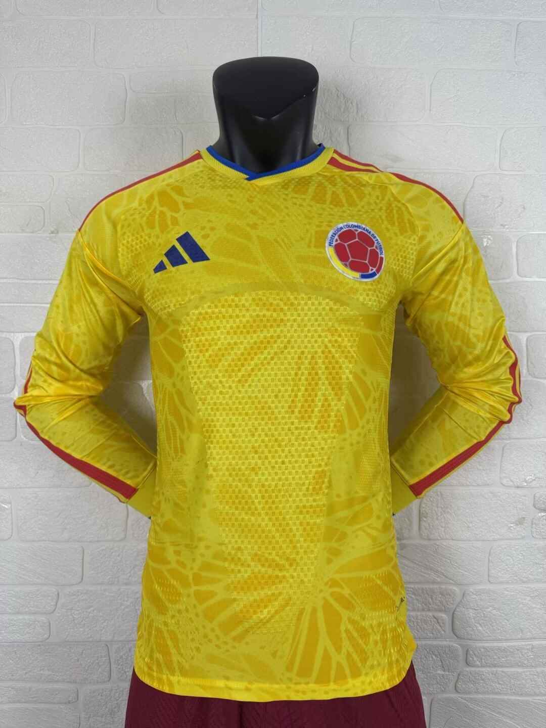 26 27 Colombia Home Long sleeve player version 26 27 哥伦比亚 主场 长袖 球员