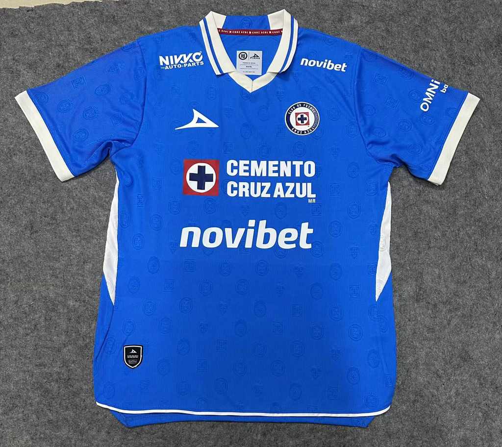 26 27 Cruz Azul Home player version S-6XL 26 27 蓝十字 主场 球员