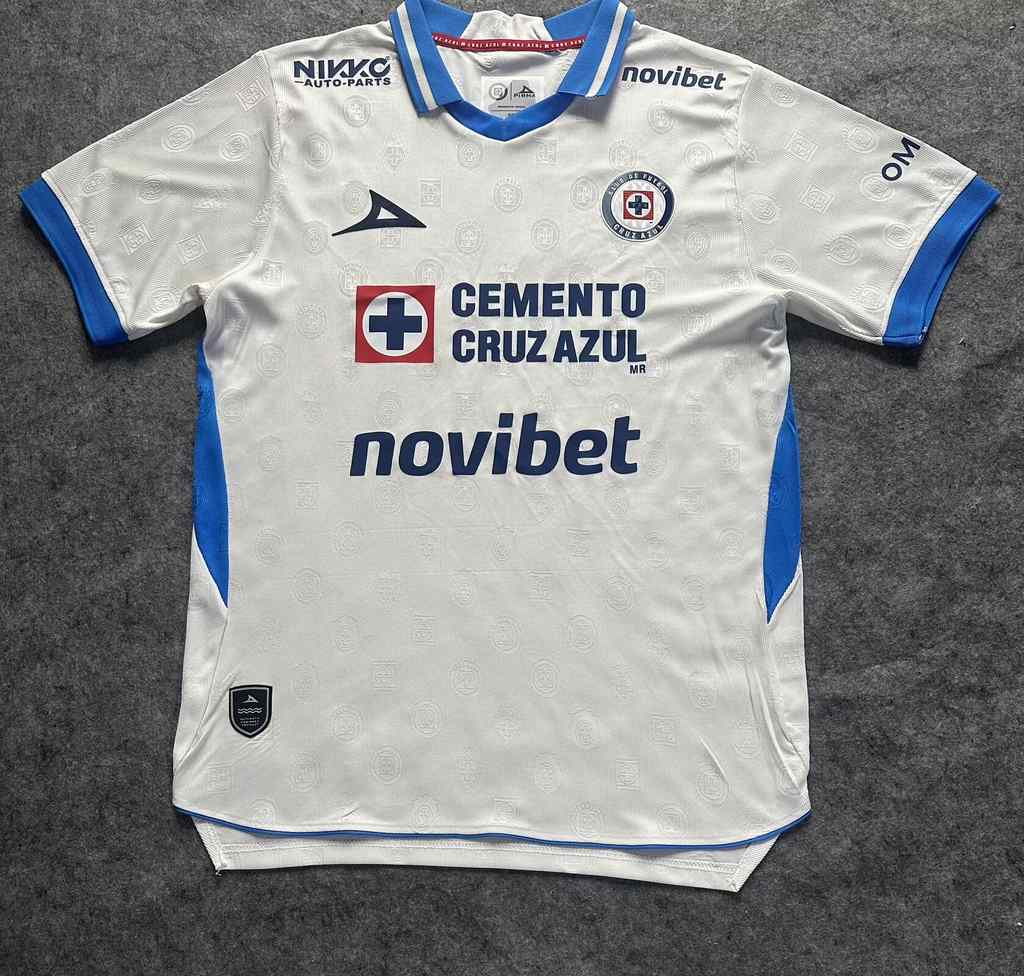 26 27 Cruz Azul away player version S-6XL 26 27 蓝十字 客场 球员