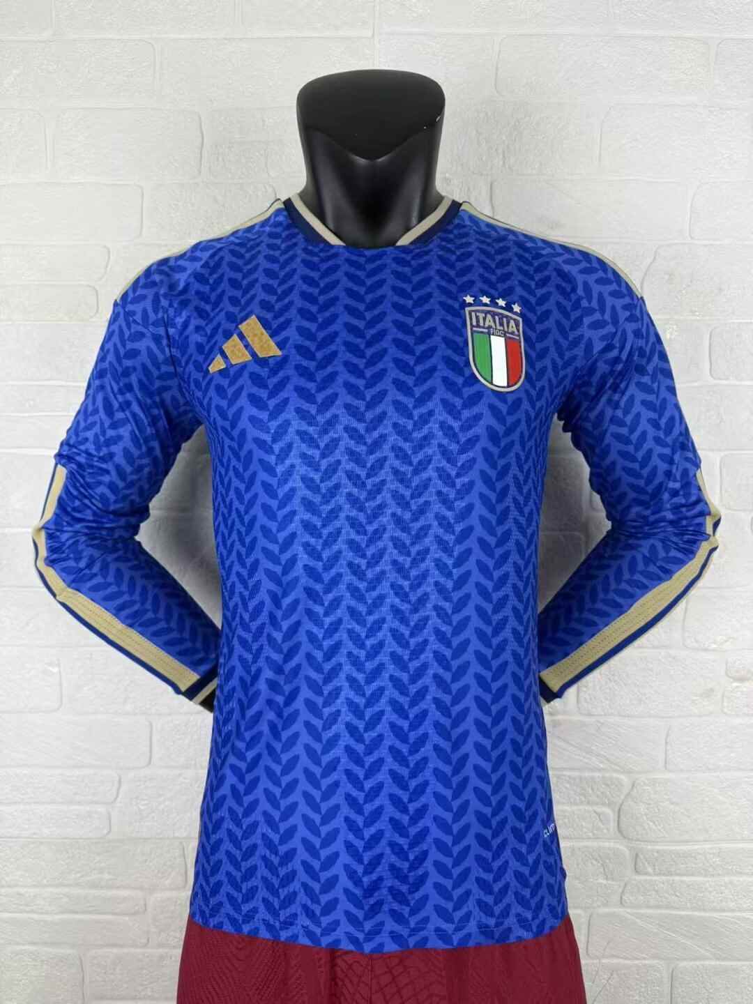 26 27 Italy home long sleeved Player version 26 27 意大利 主场 长袖 球员