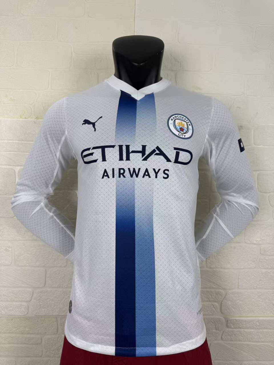 26 27 Man city away long sleeves player version 26 27 曼城 客场 长袖 球员