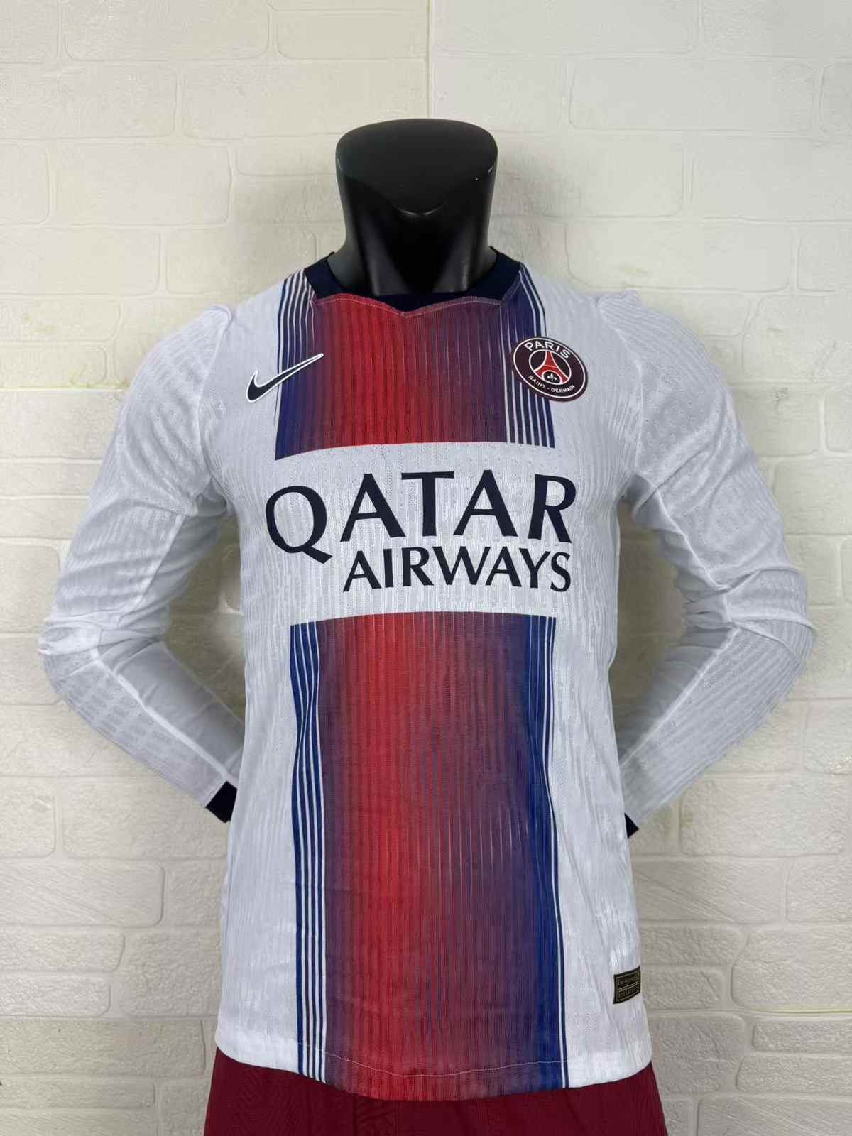 26 27 PSG paris away long sleeves player version 26 27 巴黎 客场 长袖 球员
