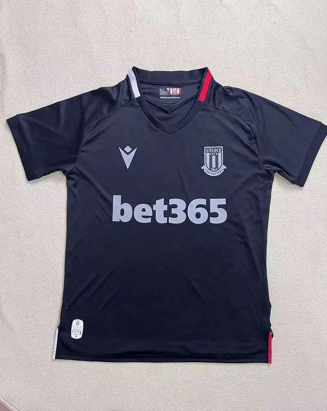 24-25 Stoke City away soccer jersey