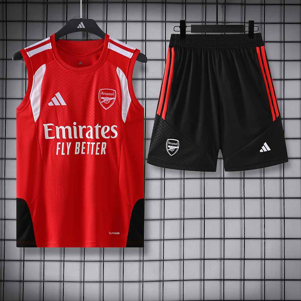 Débardeur Arsenal rouge — 2026/27 · tailles S–2XL
