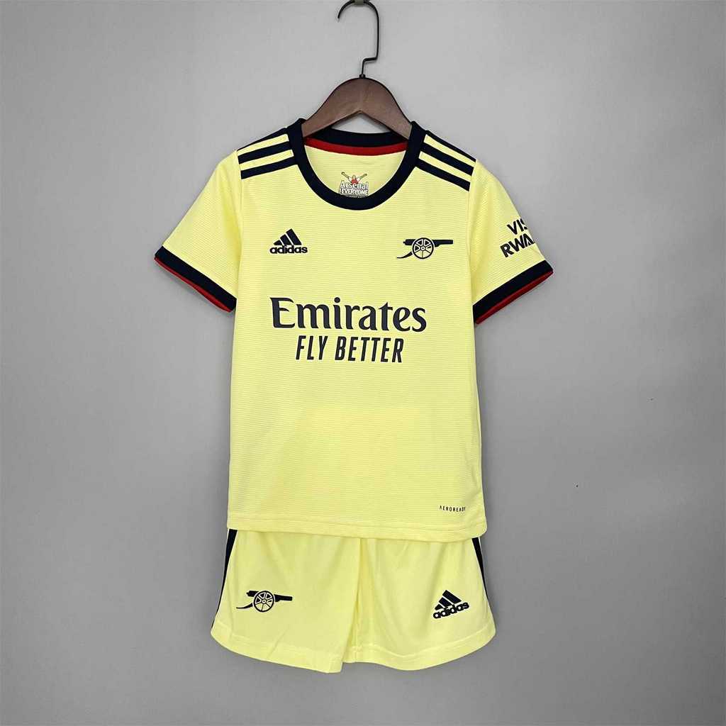21-22 ASN away yellow kids kit