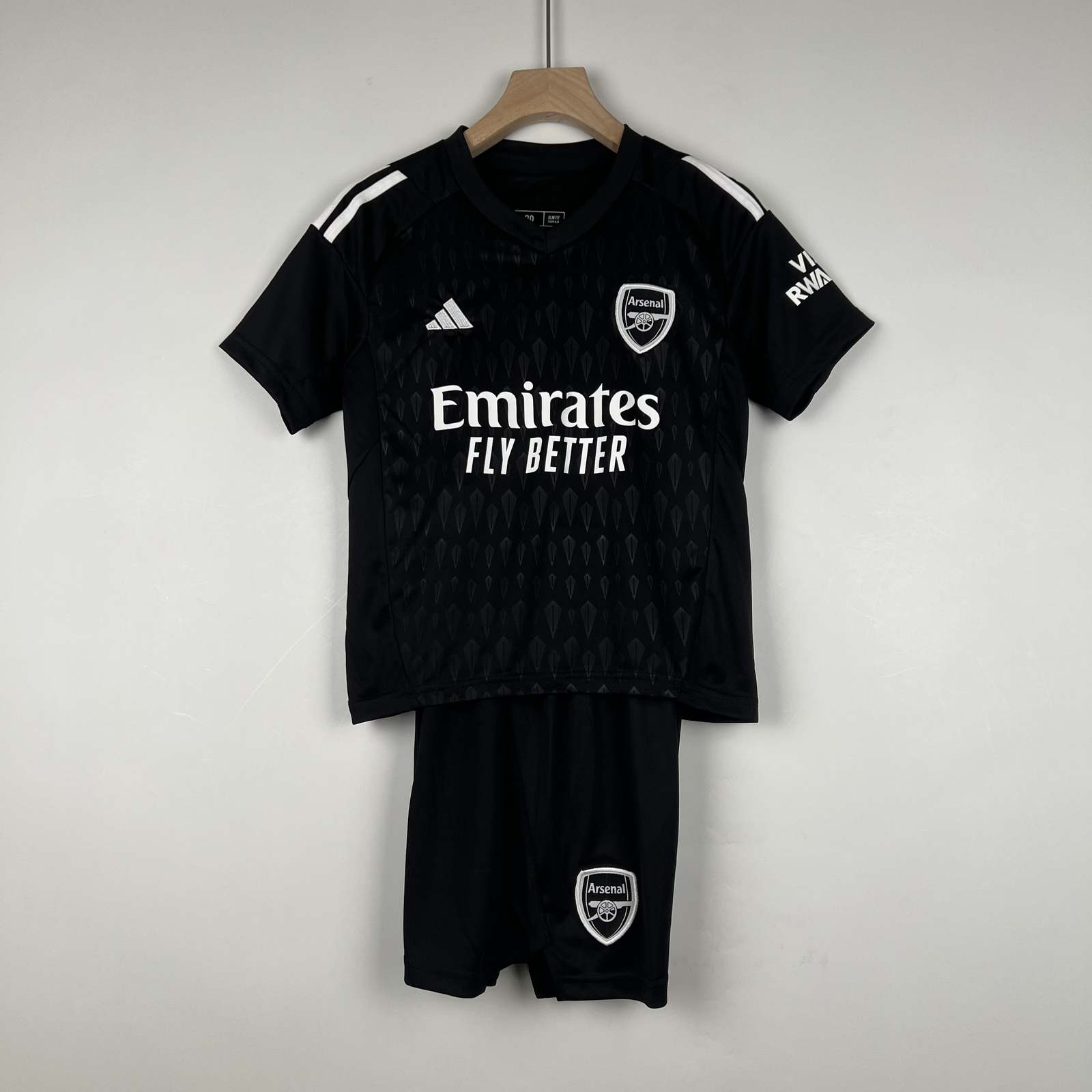 23-24 ASN Black goalkeeper kid kit