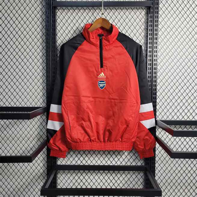 23-24 ASN red Windbreaker