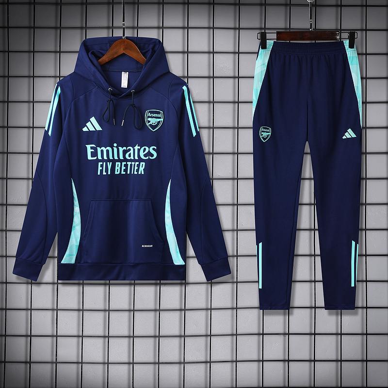 24-25 ASN Dark blue hoodie suit