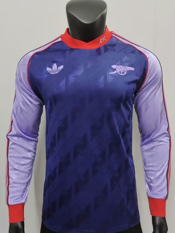 24-25 ASN Purple Retro Model long sleeve Player version jersey