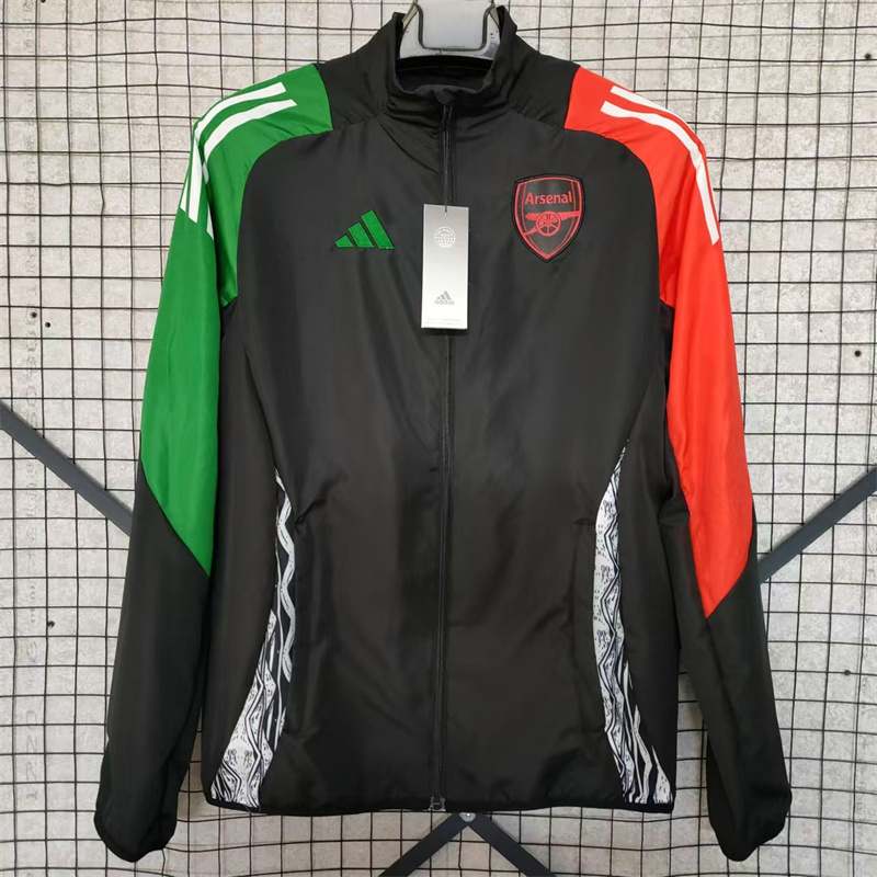 24-25 ASN black windbreaker