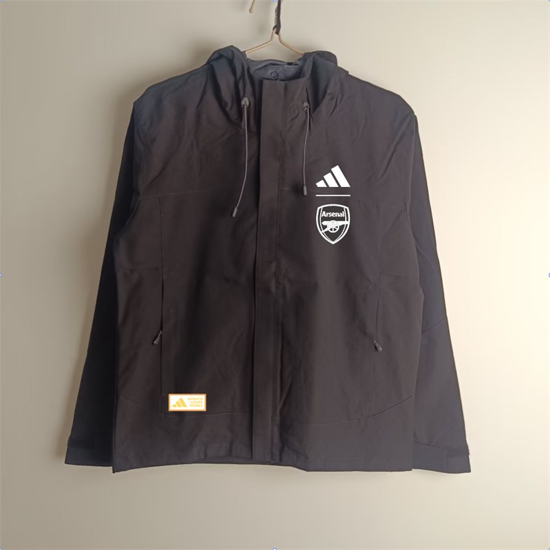 25-26 ASN black windbreaker