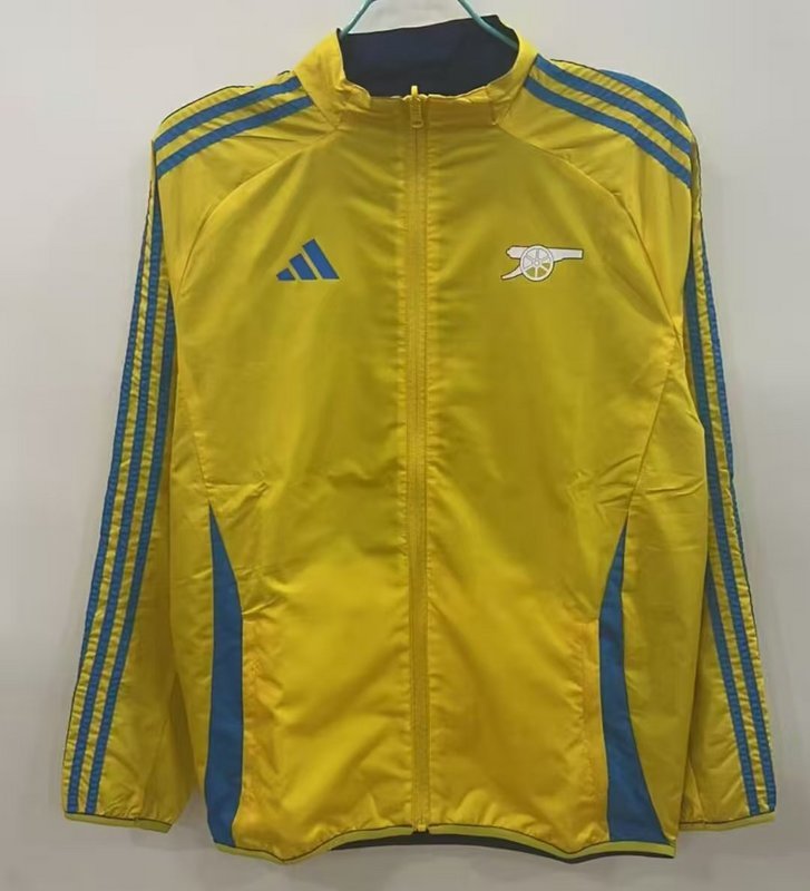 25-26 ASN blue yellow reversible Windbreaker