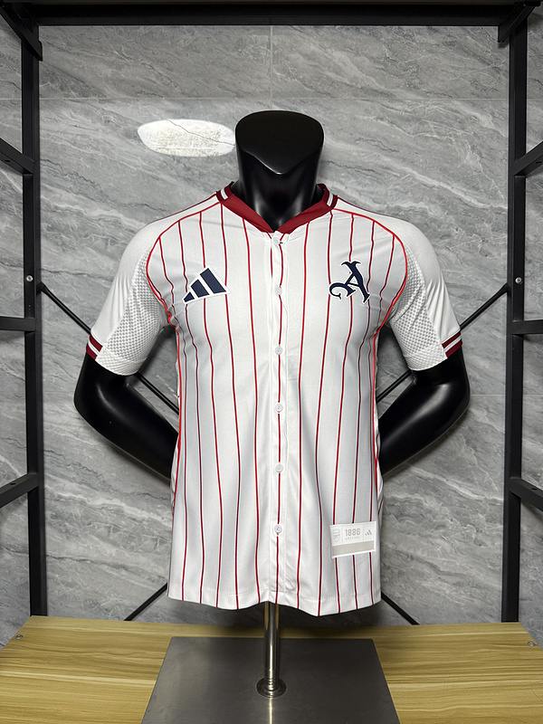 25-26 ASN white baseball player version jersey
