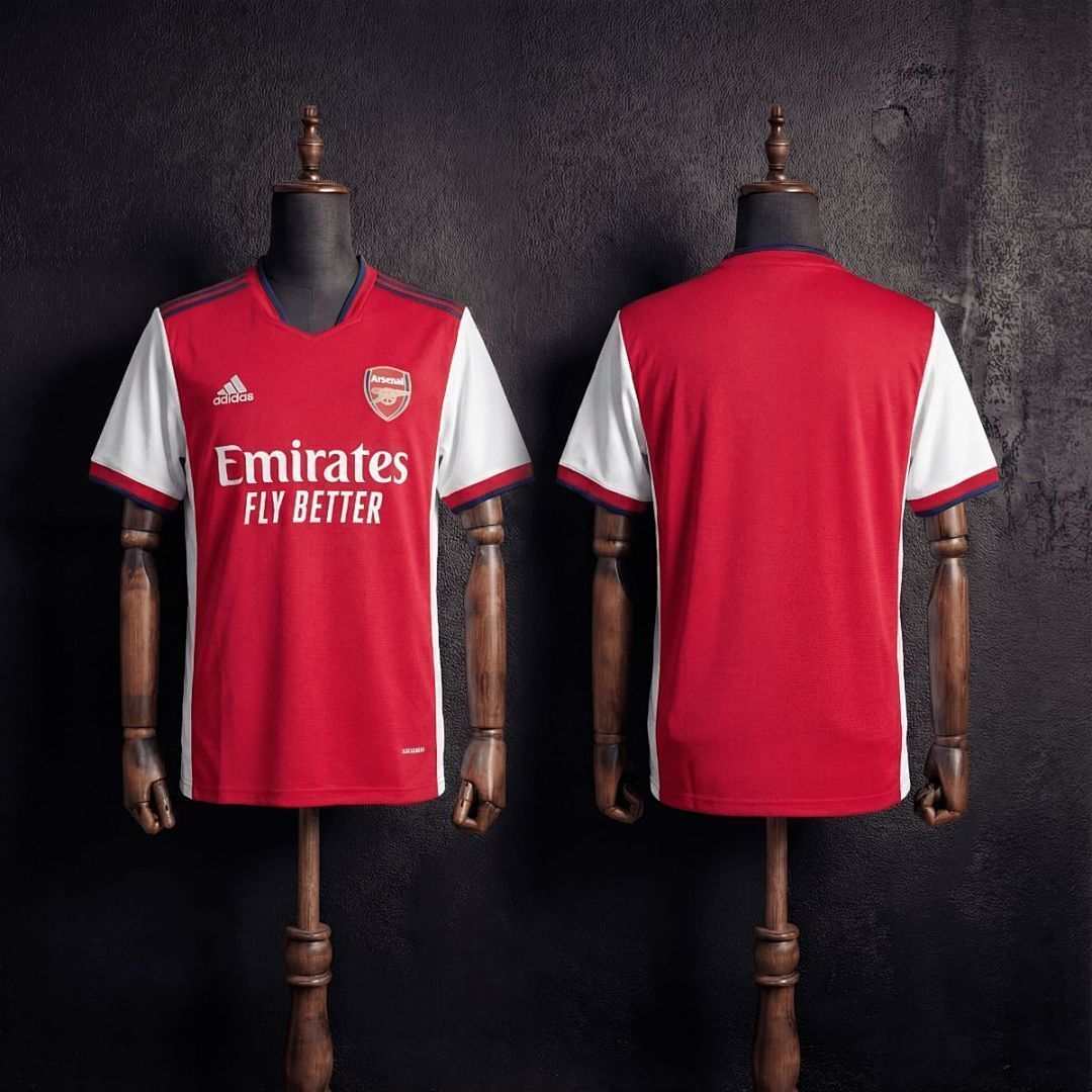 Maillot de football Arsenal — 2021/22 · Domicile · Rétro · tailles S–XXL