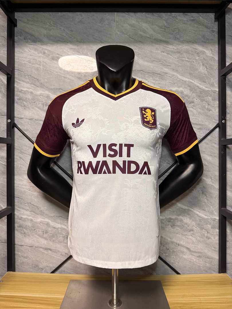2026/27 Aston Villa Second Away Player Version Soccer Jersey S-2XL