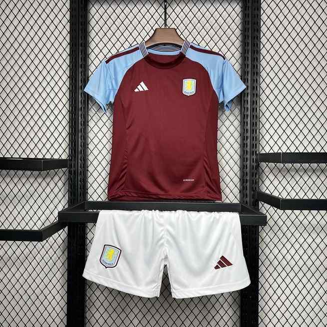 Ensemble de football enfant 24-25 Aston Villa — Domicile