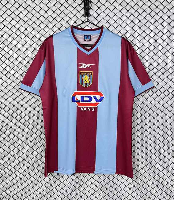 Maillot de football Aston Villa — 1999/00 · Domicile · Rétro