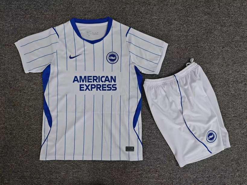 2026/27 Brighton & Hove Albion Away Kids Kit Soccer Jersey 16-28