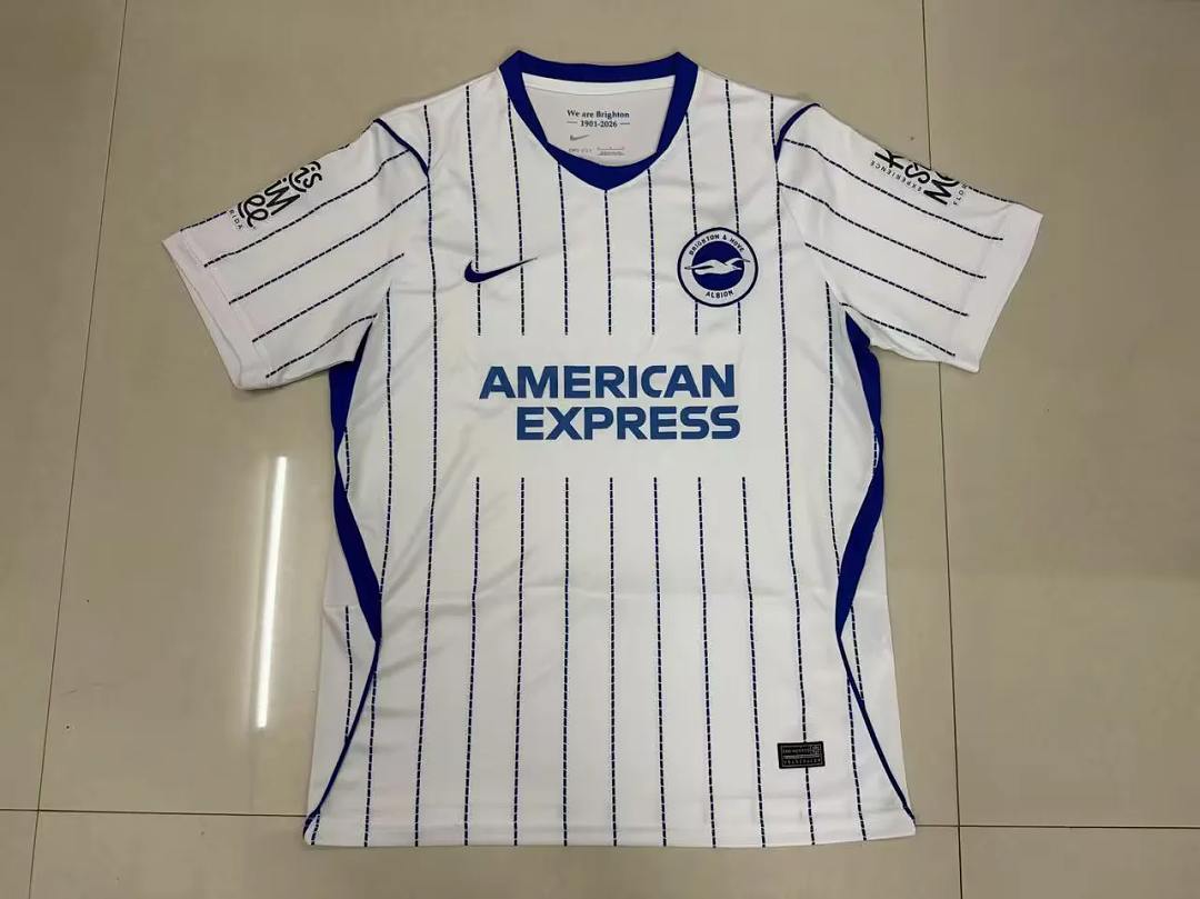 Maillot de football Brighton & Hove Albion — 2026/27 · Extérieur · tailles S–4XL