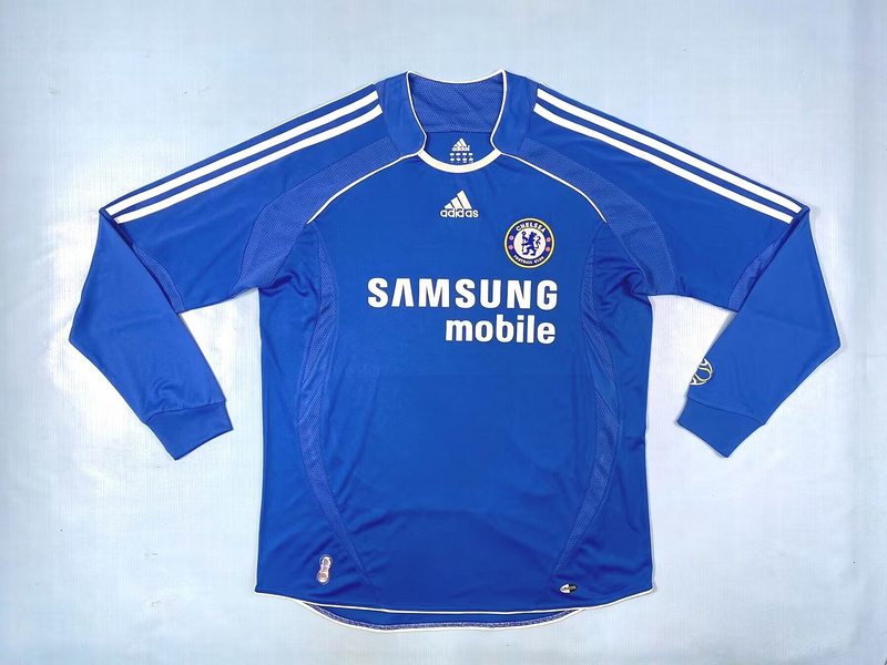 06-07 CHE home retro long sleeve jersey