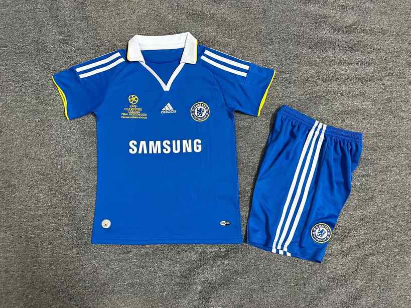07-08 CHE home UCL final retro kid kit